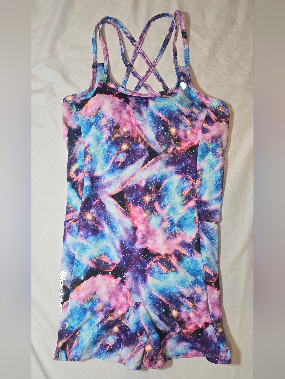 Blackmilk Galaxy Remnant Active Short Catsuit - Limited Romper Museum - Picture 2 of 12